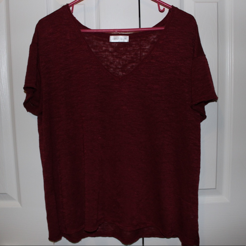 See-threw flowy blouse